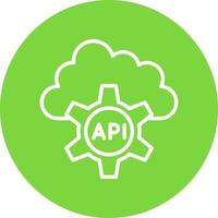 API Vector Icon Design