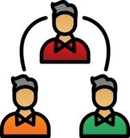 Delegate Vector Icon Design