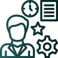 Product Manager Vector Icon Design