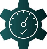 Constant Development Pace Vector Icon Design