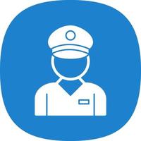 Gate Keeper Vector Icon Design