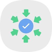 Positive Implications Vector Icon Design