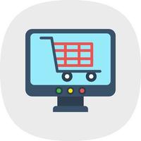 Field Sales Vector Icon Design