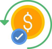 Cashback Guarantee Vector Icon Design