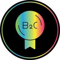 diseño de icono de vector b2c