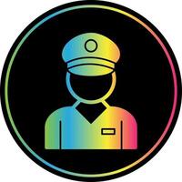 Gate Keeper Vector Icon Design