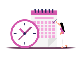gestión de calendario y tiempo