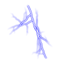 element blå blixt- blixt blixt isolerat png