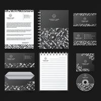 Dark Geometrics Business Kit vector