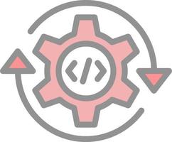 Continuous Integration Vector Icon Design