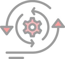 Agile Principles Vector Icon Design