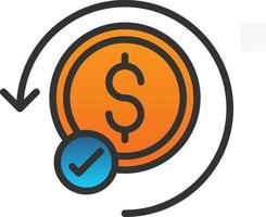 Cashback Guarantee Vector Icon Design