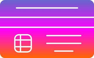 Credit Card Vector Icon Design