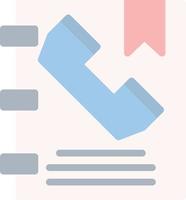 Phone Book Vector Icon Design