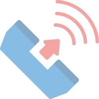 diseño de icono de vector de llamadas telefónicas