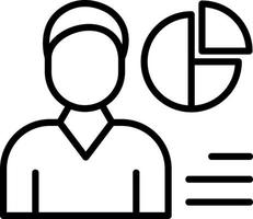Employee Data Vector Icon Design