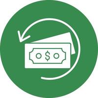 Refund Vector Icon Design
