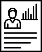 Employment Performance Vector Icon Design