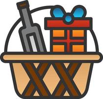 Gift Bundle Vector Icon Design