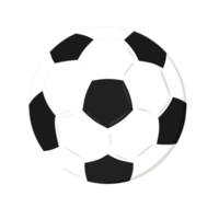 Soccer ball for football play game theme png