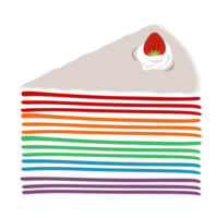 mille crepe e bolo de creme para sua sobremesa png