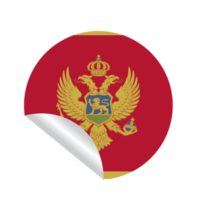 montenegro bandera pais png