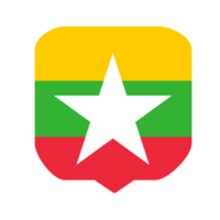 Myanmar flag country png