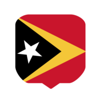 öst timor flagga Land png