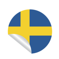 Flaggenland Schweden png