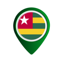 Togo flag country png