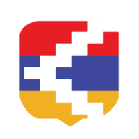 país da bandeira da república de nagorno karabakh png