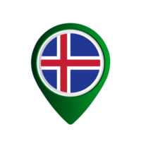isländisches Flaggenland png