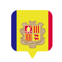 Andorra vlag land png