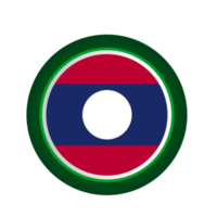 Laos vlag land png