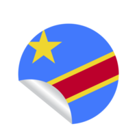 Flaggenstaat der Demokratischen Republik Kongo png