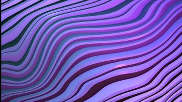 Abstract background of purple diagonal gradient unusual shiny bright beautiful lines and moving waves. Video in high quality 4k, motion design