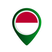 país de la bandera de indonesia png