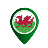 Flaggenstaat Wales png