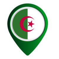 algeriet flagga Land png
