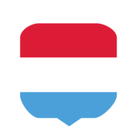 luxemburg flagga Land png