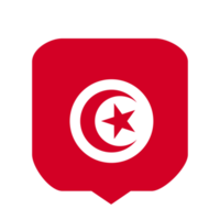 tunisien flagga Land png
