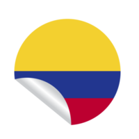 colombia flagga Land png