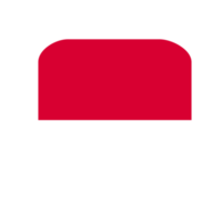 Monaco-Flaggenland png