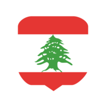 libanon flagga Land png