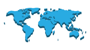 plantilla de mapa mundial con continentes, américa del norte y del sur, europa y asia, áfrica y australia png