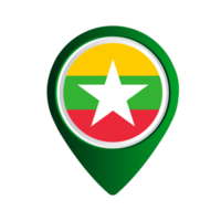 Myanmar bandiera nazione png