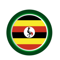 Uganda-Flaggenland png