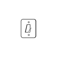 Switch Line Style Icon Design vector