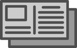 Postcard Vector Icon Design