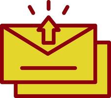 diseño de icono de vector de explosión de correo electrónico